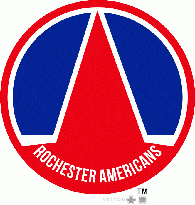 Rochester Americans 1971 72 Primary Logo iron on transfers for clothing
